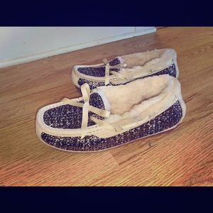 Sequin Ugg Moccasins